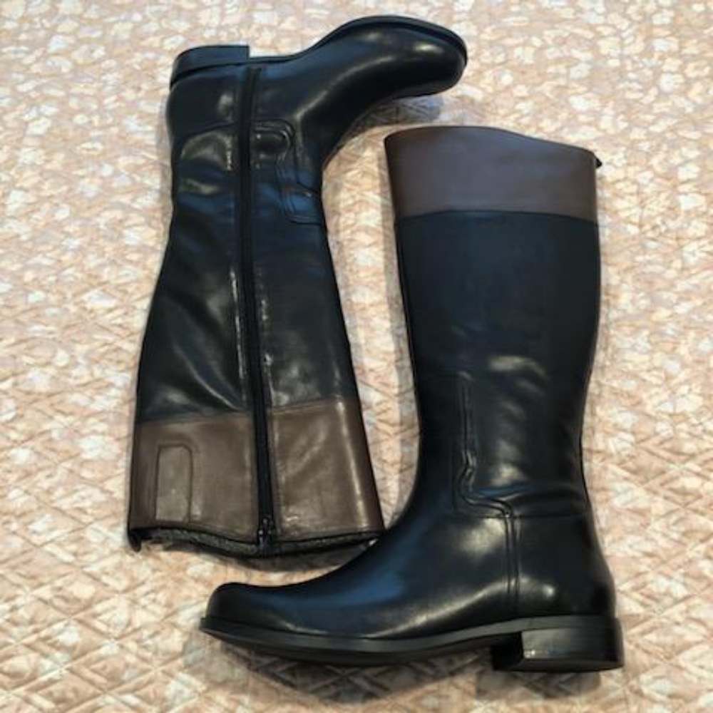 Leather Riding Boot, Size 10.5 - Picture 2 of 7